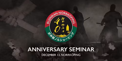 Bujinkan Norrk\u00f6ping 40 years anniversary