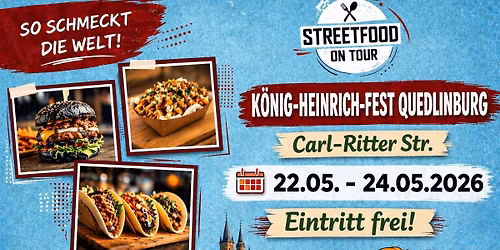 StreetFood on Tour zum K\u00f6nig-Heinrich-Fest Quedlinburg 2026