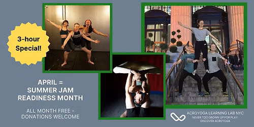 Acroyoga Learning Lab -  3-Hour Special