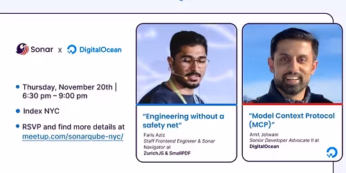 Software Social ft Sonar Navigator Faris Aziz & DigitalOcean's Amit Jotwani