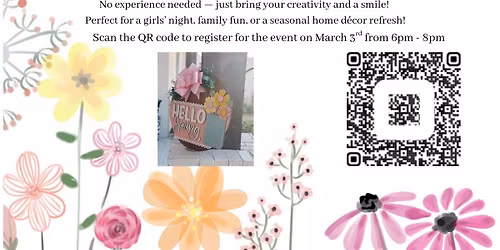 \ud83c\udf38\ud83c\udf3c Hello Spring Door Sign Class! \ud83c\udf3c\ud83c\udf38