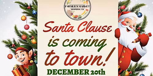 Santa Clause is Coming to Town!