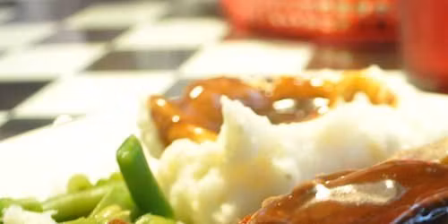 Hot Roast Beef Sandwich Dinner