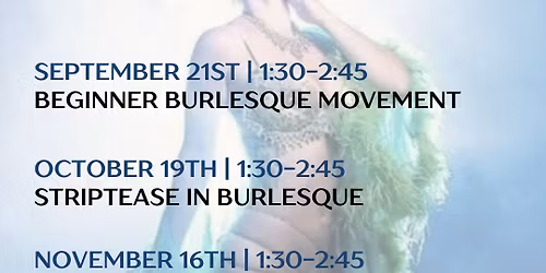 Workshop: Flirting with the Floor and Chair Seduction