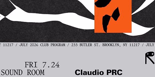 Claudio PRC, Secret Raver \/ Tauceti, JUDY \/ Aaron Paar