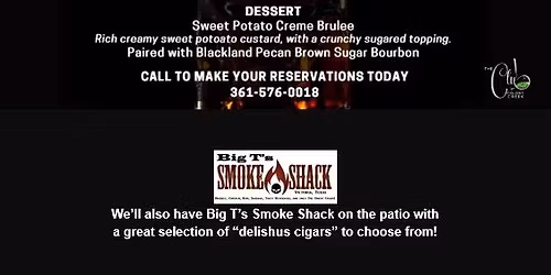 BOURBON DINNER & CIGAR NIGHT