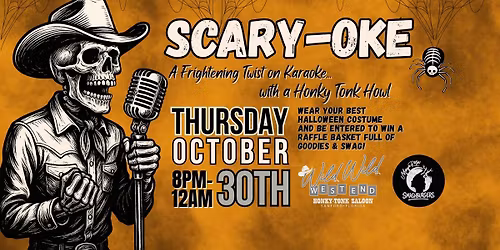 SCARY-OKE at the Saloon!