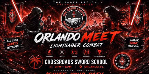Orlando Lightsaber Meet:Train & Fight: 2nd Saturday