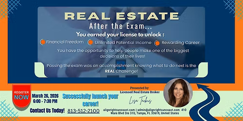 Real Estate: After the Exam