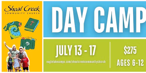 Eagle Lake Kids Camp at Shoal Creek