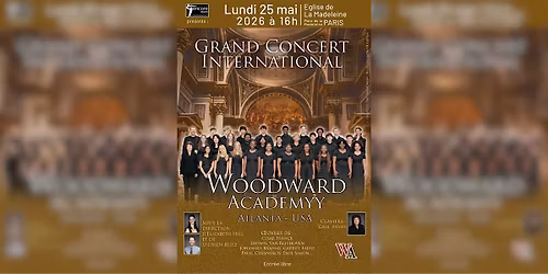 Les jeunes voix am\u00e9ricaines de Woodward Academy en concert \u00e0 Paris