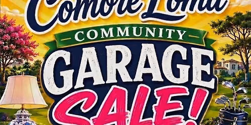 Comore Loma Neighborhood Garage Sale 