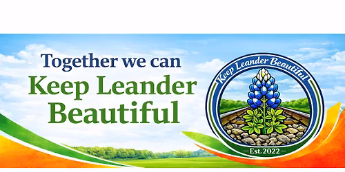 Flash Litter Pick Up in Old Town Leander