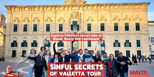 Sinful Secrets of Valletta - Blood, Booty and Courtesans Walking Tour
