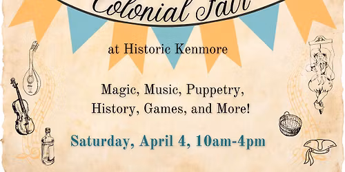 Colonial Fair at Historic Kenmore