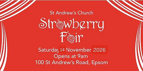 Join us at the Strawberry Fair 2026
