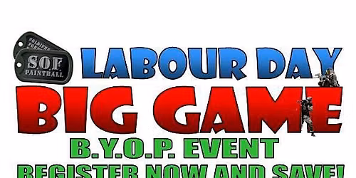 Labour Day BYOP Big Game