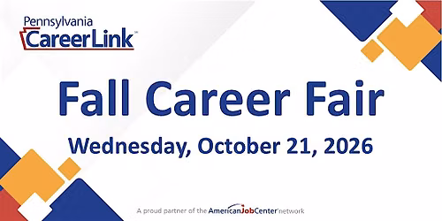 PA CareerLink\u00ae Lycoming County Fall Career Fair - Employer Registration