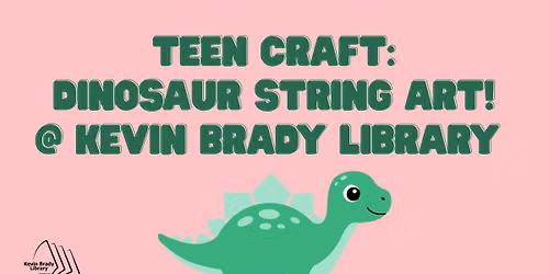 Teen Dinosaur String Art