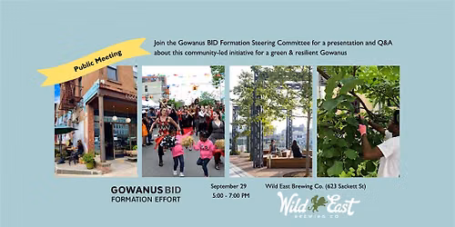 Gowanus Business Improvement District Public Meeting