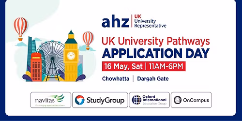 UK University Pathways Application Day | AHZ 