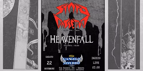 APOCALYPSE METAL NIGHT - Stato Dassedio + Heavenfall [22.11.25]