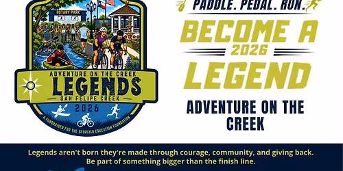 2026 ADVENTURE ON THE CREEK: LEGENDS!