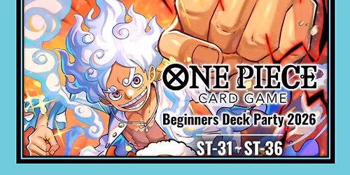 One Piece Beginners Deck Party 2026 [ST-31]~[ST-36]