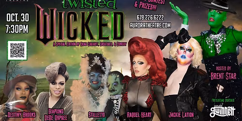 Drag Cabaret Cocktails and Comedy: Twisted Wicked