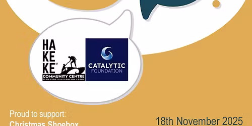 Small Talks for the Christmas shoebox project with Hakeke Street and Catalytic Foundation