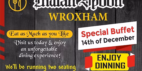 Christmas Indian buffet