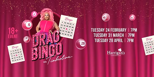 Drag Bingo with Timberlina