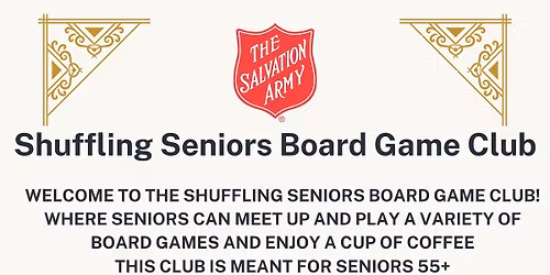 Shuffling Seniors Board Game Club