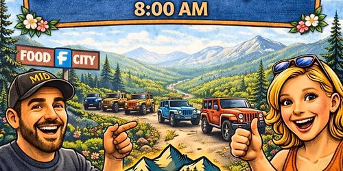 \ud83d\ude99 Backroads & Bites Ride to the SWVA Jeep Invasion! \ud83c\udf04