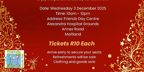 Friends Day Centre Annual Year-End Concert