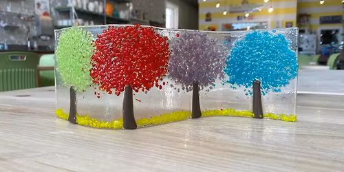 Trees of the Season Glass Class