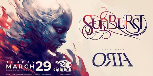SUNBURST live in Thessaloniki w\/ Special Guests ORIA