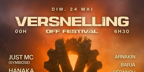 VERSNELLING OFF FESTIVAL | CO2 (Veille de jour f\u00e9ri\u00e9)