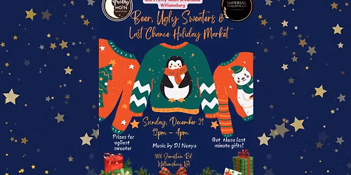 Ugly Sweater Winter Vendor Market!