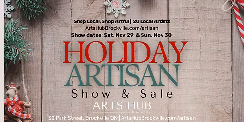 Holiday Artisan Show & Sale