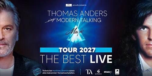 THOMAS ANDERS...sings MODERN TALKING - THE BEST LIVE 2027 | Z\u00fcrich