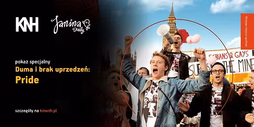 Duma i brak uprzedze\u0144. Pokaz specjalny filmu \u201ePride\u201d i spotkanie z Janin\u0105 B\u0105k wraz z go\u015b\u0107mi
