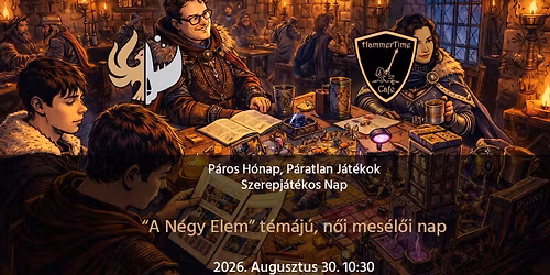 S03E04 - A N\u00e9gy Elem - Alkot\u00f3k T\u00e1bora Alap\u00edtv\u00e1ny, Hammertime Cafe