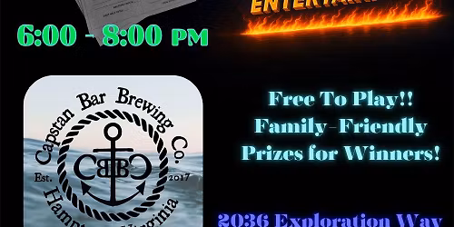 General Knowledge Trivia at Capstan Bar Brewing