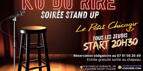 Soir\u00e9e Stand Up => Les KO du Rire