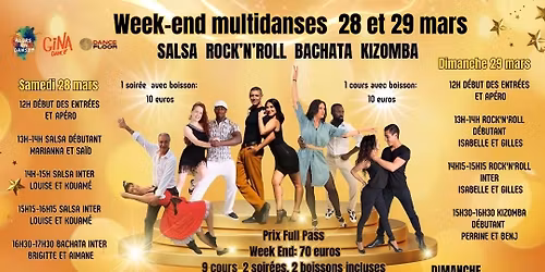 \ud83c\udf8aWeek-end multidanses 2026