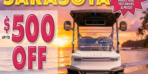 Beachside Golf Cars Sarasota Grand Opening! \ud83e\udd42\u2728