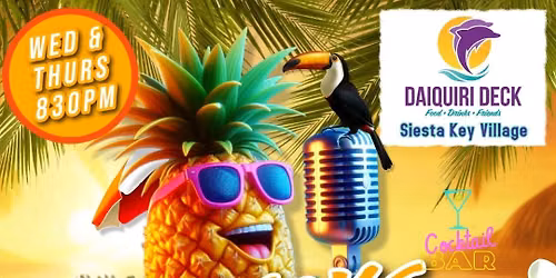 Karaoke & DJ Video Dance Mix @ the Deck