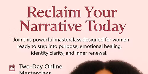 Converting Your Pain into the Library of Wisdom\u2122 \u2013 2-Day Masterclass