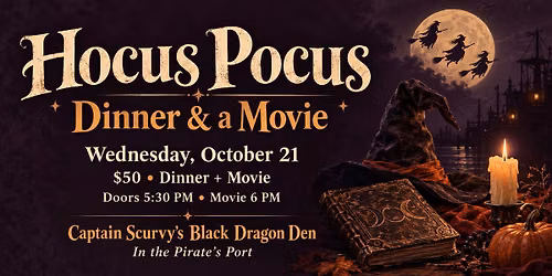 Dinner and  a Movie: Hocus Pocus 